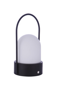Outdoor Rechargeable Dimmable LED Portable Lamp in Midnight (Dome Shade) (86275R-LED) Outdoor Rechargeable Dimmable LED Portable Lamp in Midnight (Dome Shade) (86275R-LED)