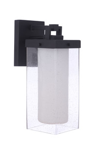 Hayner 1 Light Large Outdoor Wall Lantern in Midnight (ZA5624-MN)