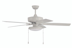 Pro Plus 119 52" Outdoor Fan in White w/ Matte White Blades (OP119W5)