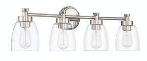 Henning 4 Light Vanity in Polished Nickel (12730PLN4) Henning 4 Light Vanity in Polished Nickel (12730PLN4)