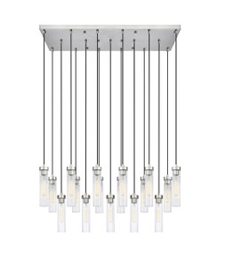 Beau 17 Light Chandelier in Brushed Nickel (740P-17L-BN) Beau 17 Light Chandelier in Brushed Nickel (740P-17L-BN)