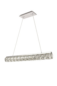 Valetta Integrated Led Chip Light Chrome Chandelier Clear Royal Cut Crystal (3501D36C)