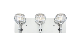 Graham 3 Light Wall Sconce In Chrome
(3509W18C) Graham 3 Light Wall Sconce In Chrome
(3509W18C)