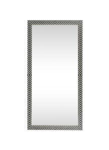 Rectangular Mirror 72X36 Inch In Chevron (MR53672)