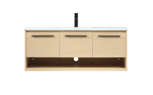 48 Inch Single Bathroom Vanity In Maple (VF43548MMP)