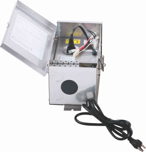 Low Volt Landscape Transformer 150W, 120V, Stainless Steel,output: 0V-12V-13V-14V-15V,Etl Listed, Timer/Photocell Adaptable,5 Yr Warranty (TF150WST)