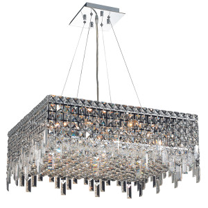 Maxime 12 Light Chrome Chandelier Clear Royal Cut Crystal (V2033D24C/RC)