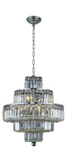 Maxime 13 Light Chrome Chandelier Clear Royal Cut Crystal (V2038D20C/RC)