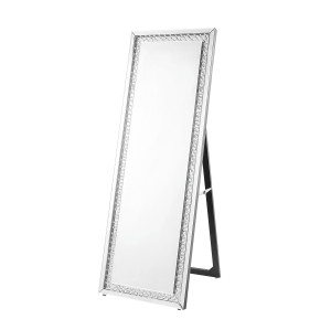 Sparkle 22 In. Contemporary Standing Full Length Mirror In Clear (MR9123) Sparkle 22 In. Contemporary Standing Full Length Mirror In Clear (MR9123)
