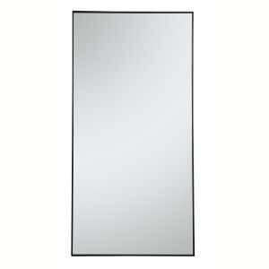 Metal Frame Rectangle Mirror 36 Inch In Black (MR43672BK) Metal Frame Rectangle Mirror 36 Inch In Black (MR43672BK)
