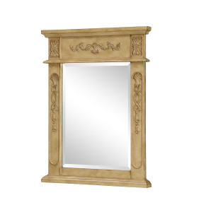 Danville 22 In. Traditional  Mirror In Antique Beige (VM-1003) Danville 22 In. Traditional  Mirror In Antique Beige (VM-1003)