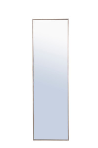 Metal Frame Rectangle Mirror 18 Inch Silver (MR4083S) Metal Frame Rectangle Mirror 18 Inch Silver (MR4083S)