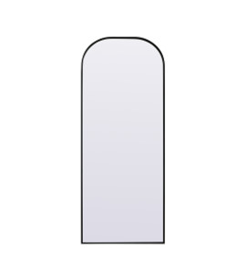 Metal Frame Arch Full Length Mirror 28X74 Inch In Black (MR1FL2874BLK) Metal Frame Arch Full Length Mirror 28X74 Inch In Black (MR1FL2874BLK)