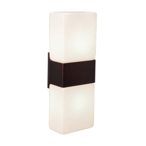 Nitros Bronze 2 Light Sconce (62242-BRZ/OPL)