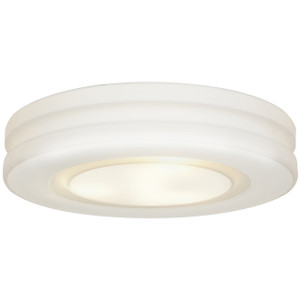 Altum White 3 Light Flush Mount (50189-WH/OPL)