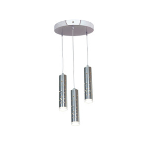 Rain Chrome 3 Light Pendant (70049LED-CH/ACR)