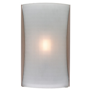 Radon Brushed Steel 1 Light Sconce (62050LED-BS/CKF)