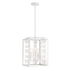 Birch 4-Light Pendant in Bisque White (3-4197-4-83) Birch 4-Light Pendant in Bisque White (3-4197-4-83)