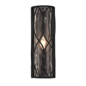 Snowden 1-Light Wall Sconce in Matte Black (9-2006-1-89)