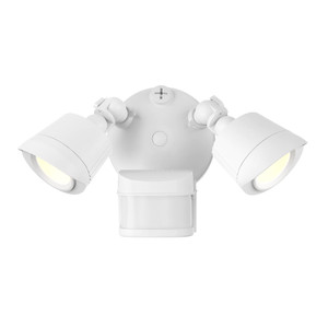 LED Motion Sensored Double Flood Light in White (4-FLOOD-MS-A2-3000K-WH) LED Motion Sensored Double Flood Light in White (4-FLOOD-MS-A2-3000K-WH)