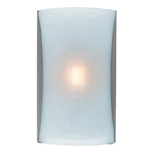 Radon Brushed Steel 1 Light Sconce (62050LEDD-BS/CKF)
