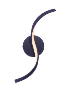 Pulse LED Wall Sconce in Flat Black (55760-FB-LED)