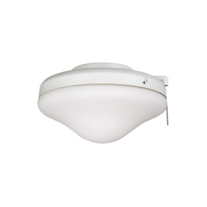 2 Light Outdoor Bowl Light Kit in White (ELK113-1W-W)