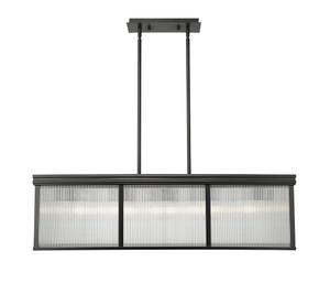 Carnaby 10 Light Pendant in Matte Black (7504-42L-MB)