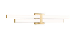 Zane 2 Light Vanity in Modern Gold (1008-32W-MGLD-LED)
