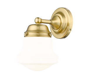 Vaughn 1 Light Wall Sconce in Luxe Gold (735-1S-LG)