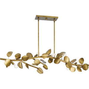 Laurel Collection 7-Light Gold Ombre Transitional Linear Light (P400361-204) Laurel Collection 7-Light Gold Ombre Transitional Linear Light (P400361-204)