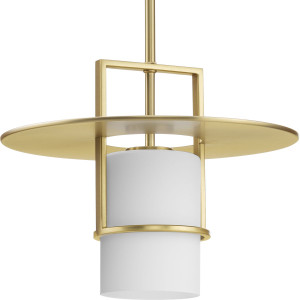 Mystic Collection One-Light Brushed Bronze Contemporary Pendant (P500446-109) Mystic Collection One-Light Brushed Bronze Contemporary Pendant (P500446-109)