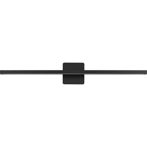 Phase 5 Collection 32 in. Black Slim Modern 3CCT Integrated LED Linear Vanity Light (P300450-31M-CS)