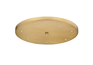 Multi Point Canopy 7 Light Ceiling Plate in Modern Gold (CP1807R-MGLD) Multi Point Canopy 7 Light Ceiling Plate in Modern Gold (CP1807R-MGLD)