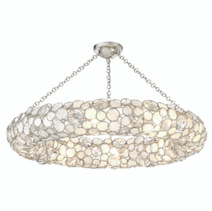 Palla 8 Light Antique Silver Semi Flush Mount (528P-SA_CEILING) Palla 8 Light Antique Silver Semi Flush Mount (528P-SA_CEILING)