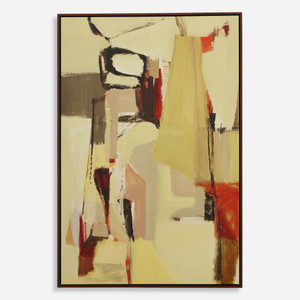 Peaches Framed Canvas Abstract Art (32309) Peaches Framed Canvas Abstract Art (32309)