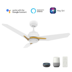 Tracer 48'' Smart Ceiling Fan with Remote, Light Kit Included?Works with Google Assistant and Amazon Alexa,Siri Shortcut. (VS483J3-L11-W1-1G) Tracer 48'' Smart Ceiling Fan with Remote, Light Kit Included?Works with Google Assistant and Amazon Alexa,Siri Shortcut. (VS483J3-L11-W1-1G)