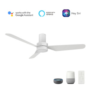 Madrid 52'' Smart Ceiling Fan with Remote, Light Kit Included?Works with Google Assistant and Amazon Alexa,Siri Shortcut. (VS523N1-L11-W1-1-FM) Madrid 52'' Smart Ceiling Fan with Remote, Light Kit Included?Works with Google Assistant and Amazon Alexa,Siri Shortcut. (VS523N1-L11-W1-1-FM)