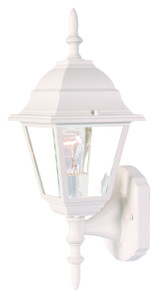 Builder's Choice 1-Light Textured White Wall Light (4001TW) Builder's Choice 1-Light Textured White Wall Light (4001TW)