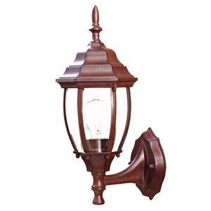 Wexford 1-Light Burled Walnut Wall Light (5011BW)