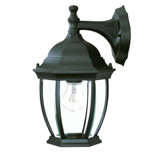 Wexford 1-Light Matte Black Wall Light (5035BK) Wexford 1-Light Matte Black Wall Light (5035BK)