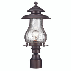 Blue Ridge 1-Light Architectural Bronze Post Mount Light (8207ABZ) Blue Ridge 1-Light Architectural Bronze Post Mount Light (8207ABZ)
