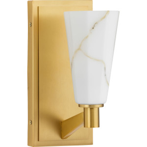 Tosca Collection One-Light Brushed Bronze Modern Luxe Wall Bracket (P710138-109) Tosca Collection One-Light Brushed Bronze Modern Luxe Wall Bracket (P710138-109)