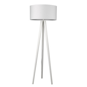 Tourer 1-Light White Floor Lamp (TF70070WH)