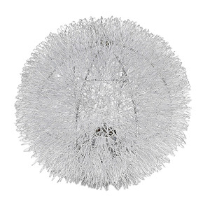 Luminary 1-Light Metallic Silver 12" Accent Lamp (BA6002) Luminary 1-Light Metallic Silver 12" Accent Lamp (BA6002)