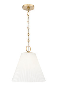 Alaric 1 Light Pendant in Modern Gold (3042P14-MGLD)