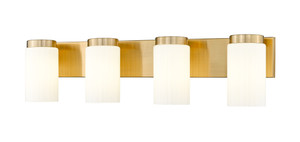 Burk 4 Light Vanity in Luxe Gold (746-4V-LG)