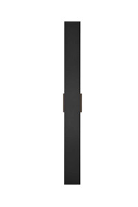 Waylen 4.5 X 40 Inch Outdoor Wall Sconce In Black (OD506W40BK)