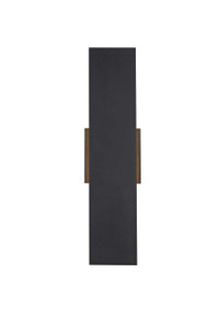 Waylen 4.5 X 18 Inch Outdoor Wall Sconce In Black (OD506W18BK)