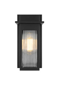 Fletcher 5 Inch Outdoor Wall Sconce In Black (OD364W11BK)